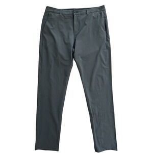 Vuori  Aim Mens‎ Gray Soft Athletic Casual Golf Commuter Pants